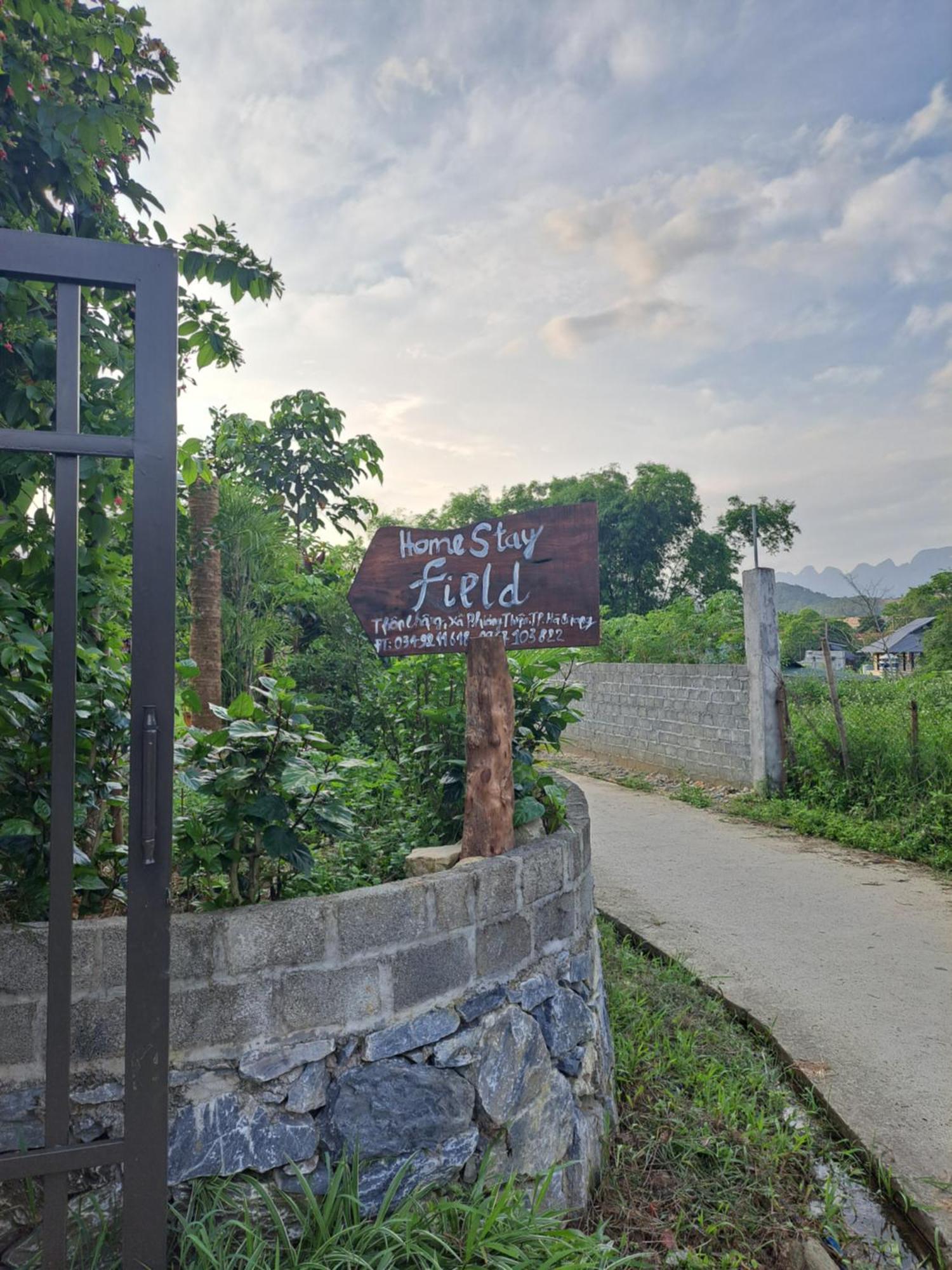 Homestay Field - Bungalow, Ha Giang Loop Tour, Motorbikes Rental Exterior photo